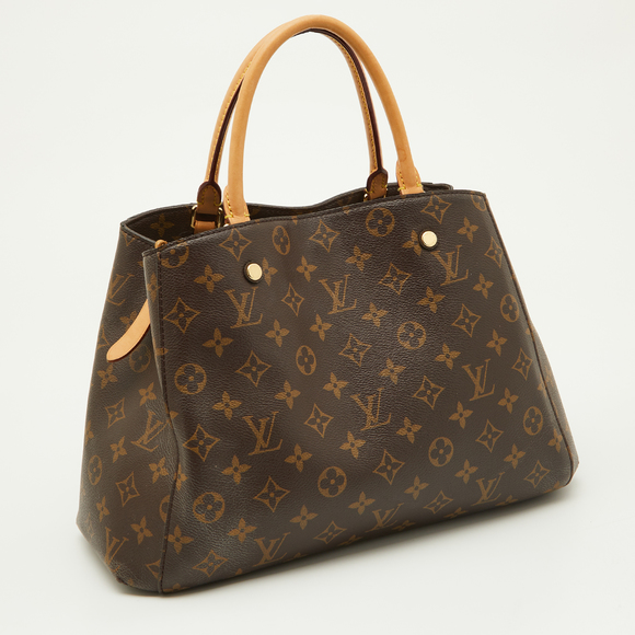 LOUIS VUITTON Monogram Canvas Montaigne MM Bag - Picture 3 of 8